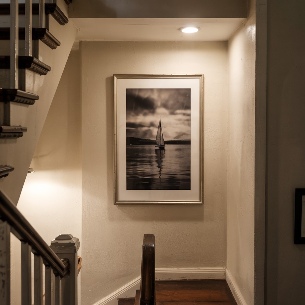 HOW TO HANG WALL ART IN CHALLENGING PLACES: STAIRWAYS, HALLWAYS, AND MORE